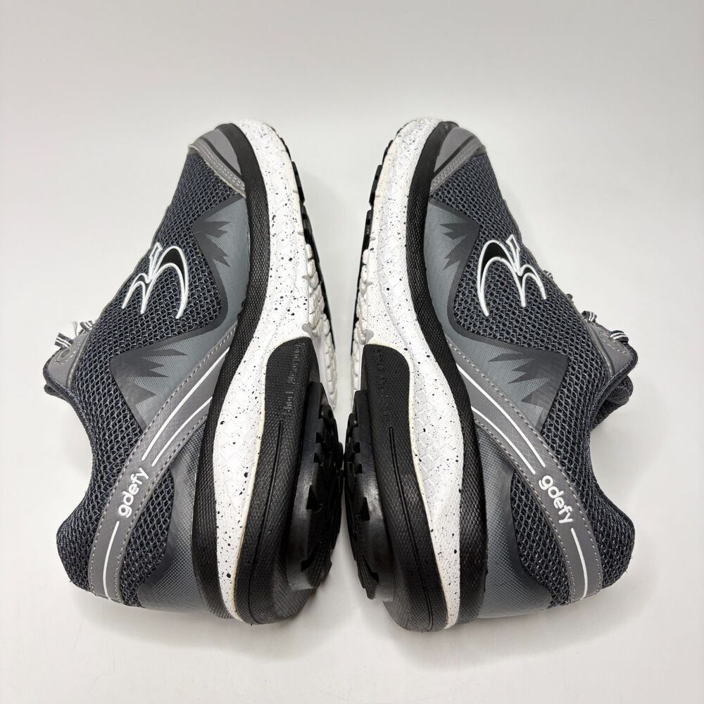 GDEFY Gravity Defyer Gray Black White Workout Walking Sneakers Womens Size 9 - Picture 5 of 9